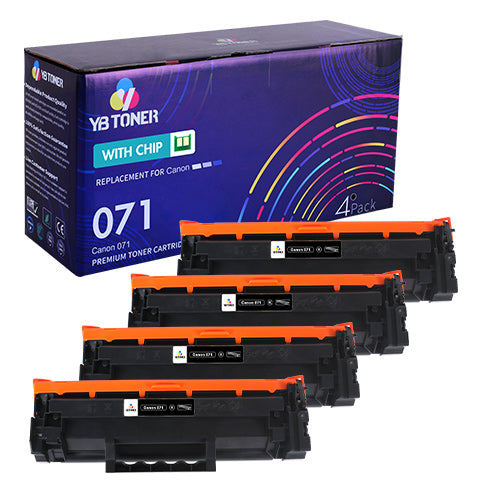 Canon 71 black toner cartridge-4 pack
