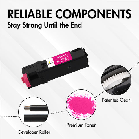 Compatible Xerox 106R01595 Magenta Toner Cartridge – High Yield