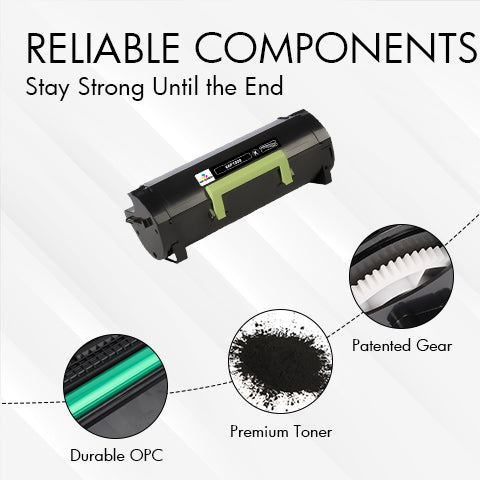 Compatible Lexmark 60F1000 Black Toner Cartridge – Standard Yield