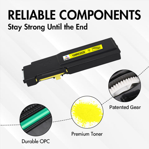 Xerox C4 C45 Compatible Extra High Capacity Yellow Toner 16R3525