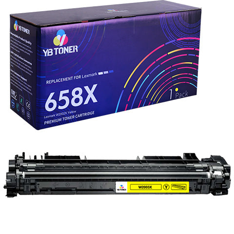 HP 658X Yellow Toner - W22X