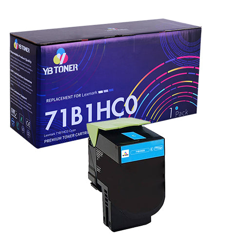Lexmark 71B1HC Cyan Toner