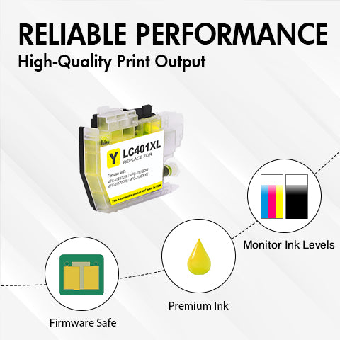 Brother LC41XL Yellow Cartridge