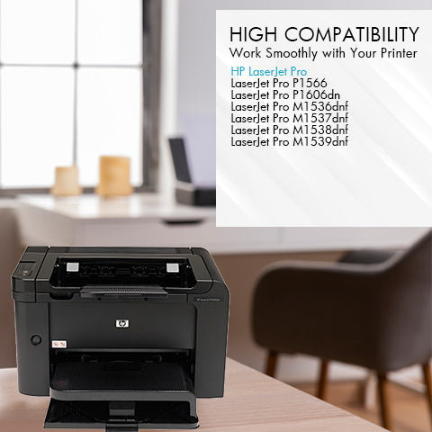 Compatible HP 78A Black Toner Cartridge (CE278A) – Standard Yield