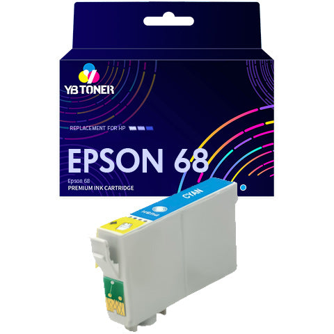 Epson 68 cyan ink cartridge