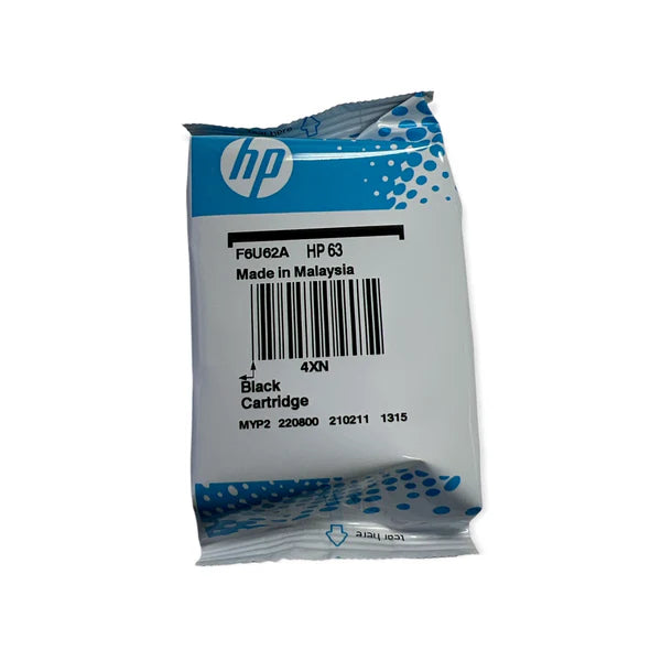HP 63 black ink cartridge