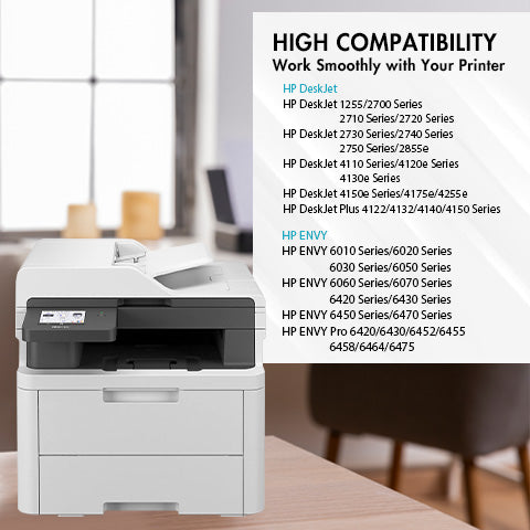 HP 67XXL black ink cartridge page yield