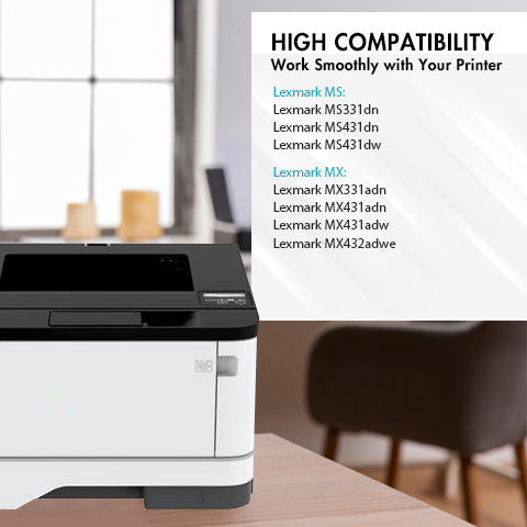 Lexmark 55B1 55B1H compatible printer