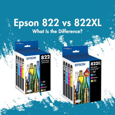 Epson 822 vs 822XL||