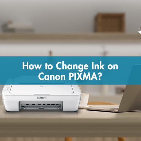 How to Change Ink on Canon PIXMA||