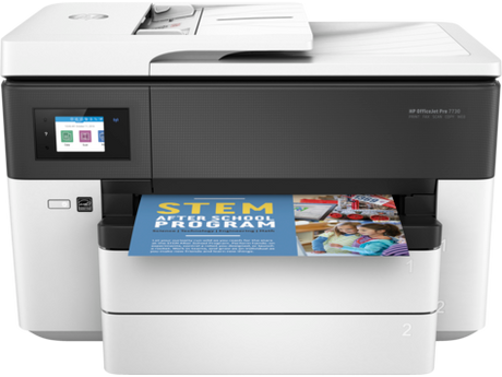 HP OfficeJet Pro 7730 Ink Cartridge Replacement