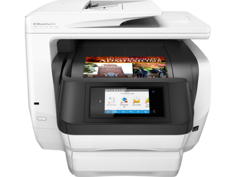 HP OfficeJet Pro 8745 Ink Cartridge Replacement