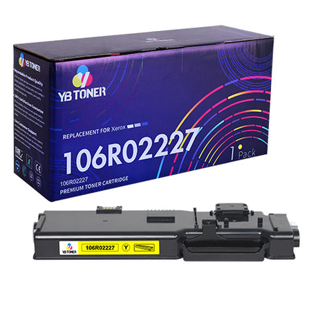 Xerox 16R2227 toner cartridges yellow