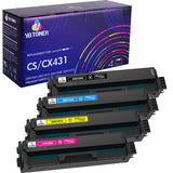 Lexmark 2N1XK, 2N1XC, 2N1XM, 2N1XY Toner Set