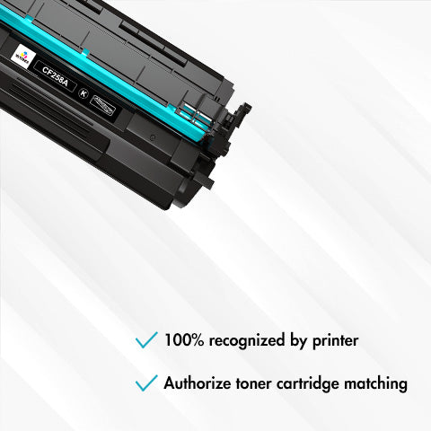 HP 58A black toner