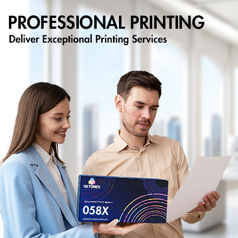 Compatible HP CF258X Toner Cartridges 4-Pack (With Smart Chip) | Displays Toner Levels