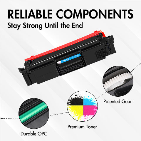 Brother TN810 Toner Cartridge Set | Compatible TN-810BK/C/M/Y 4-Pack