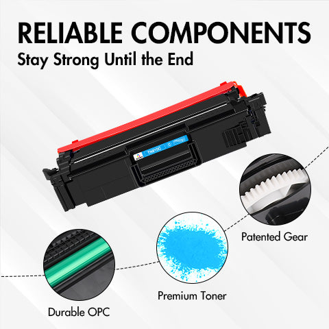 Compatible Brother TN810C Cyan Toner Cartridge - With Chip