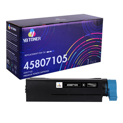 OKI 458715 black toner cartridge