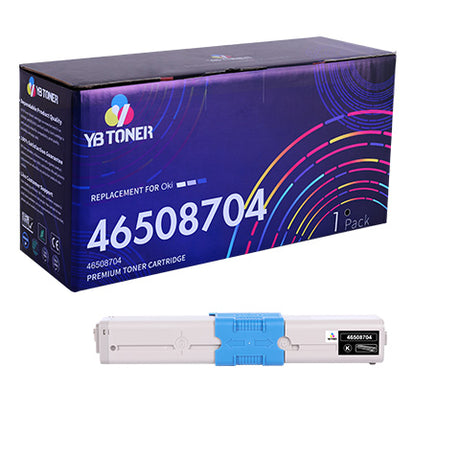 OKI 465874 black toner cartridge