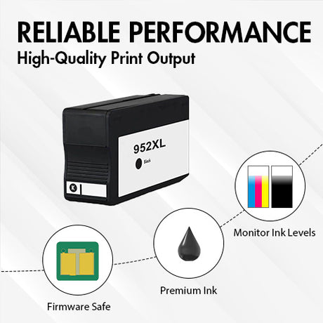 HP 952XL Black Ink Cartridge