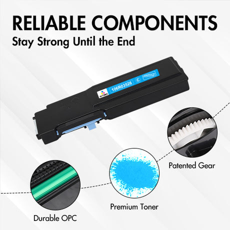 Xerox C4 C45 Compatible Extra High Yield Cyan Toner 16R3526