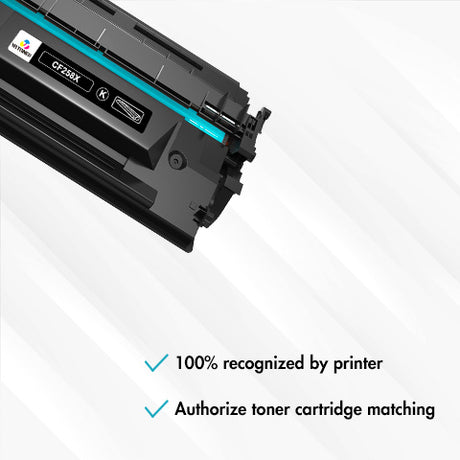 HP 58x black toner