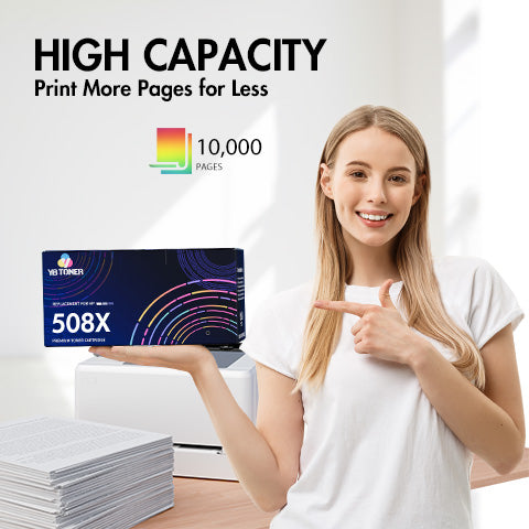 HP 58X toner cartridges 4 pack