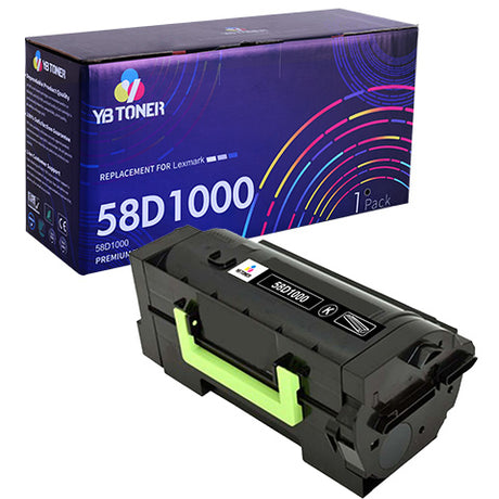 Lexmark 58D1 Black Toner Cartridge