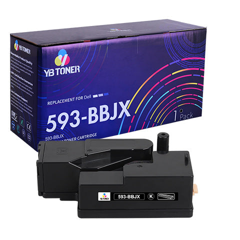 Compatible Dell 593-BBJX Black Toner Cartridge