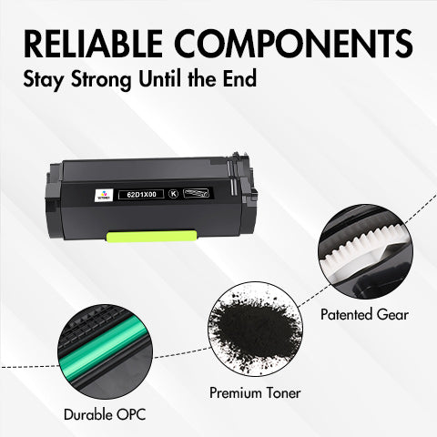 Lexmark 62D1X Toner Cartridge