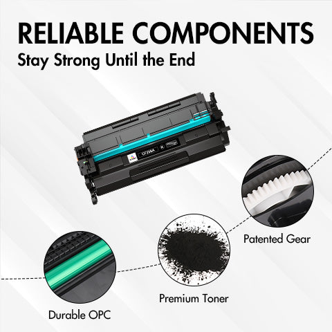 HP CF258A Compatible Toner Cartridges 10-Pack (With Chip)