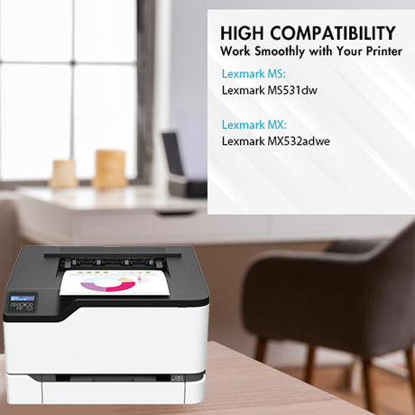 Lexmark 661H 66S1H Toner Cartridge