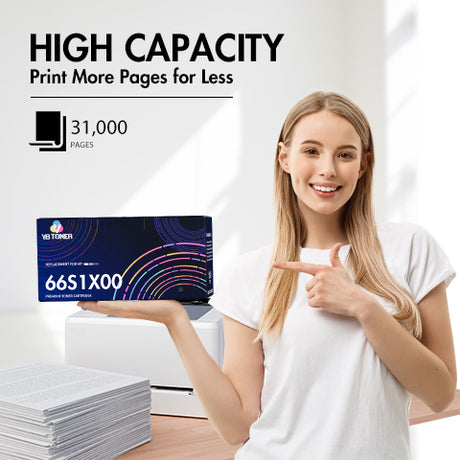 66S1X Lexmark 661X Black Toner Cartridge