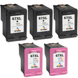 HP 67XL Combo Pack 5PK
