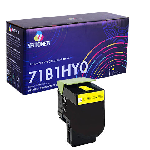Lexmark 71B1HY Yellow Toner