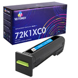 Lexmark 72K1XC Cyan Toner Cartridge