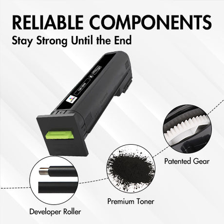 Lexmark 72K1XC Cyan Toner Cartridge
