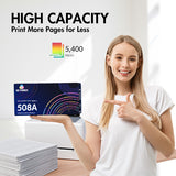 HP 58A toner cartridges 4-pack