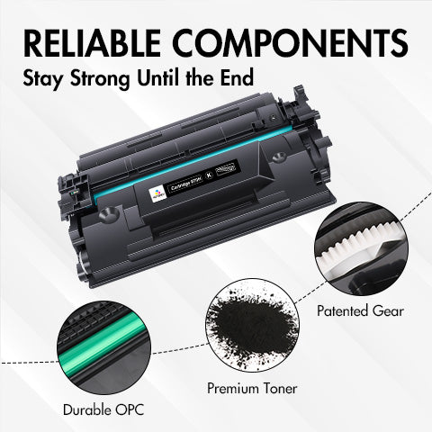 Compatible Canon 070H Toner Cartridge (With Chip) - 10 Pack