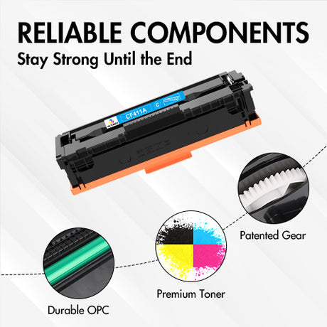 cf411a toner materials