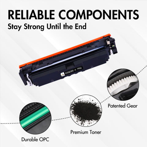 Compatible Canon 069 Black Toner Cartridge - Standard Yield - 5094C001 - Displays Toner Level