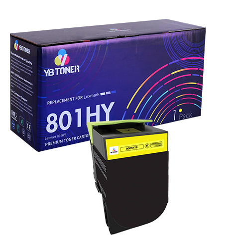 Lexmark 81HY Yellow Toner