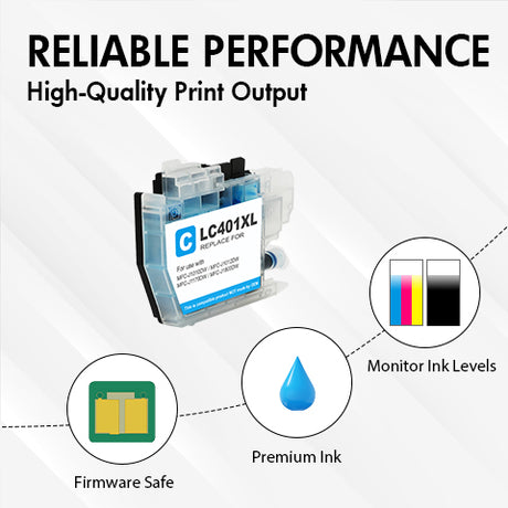Brother LC41XL Cyan Cartridge