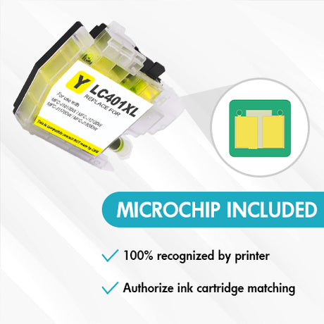 Brother LC41XL Yellow Ink Cartridge