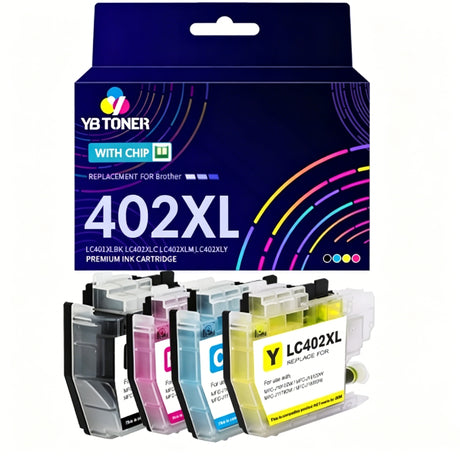 Brother LC42XL ink cartridges 4-pack