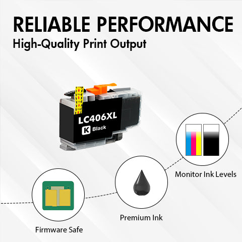 Brother LC46XLBK Black Ink