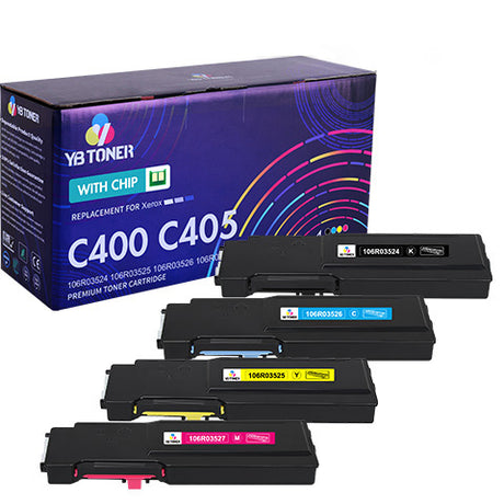 Extra High Capacity Xerox VersaLink C4 C45 Toner Cartridge Set