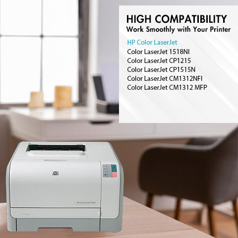 CB541A - Compatible HP 125A Cyan Toner Cartridge – Standard Yield