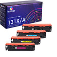 hp 131a 131x toner cartridge set 4-pack